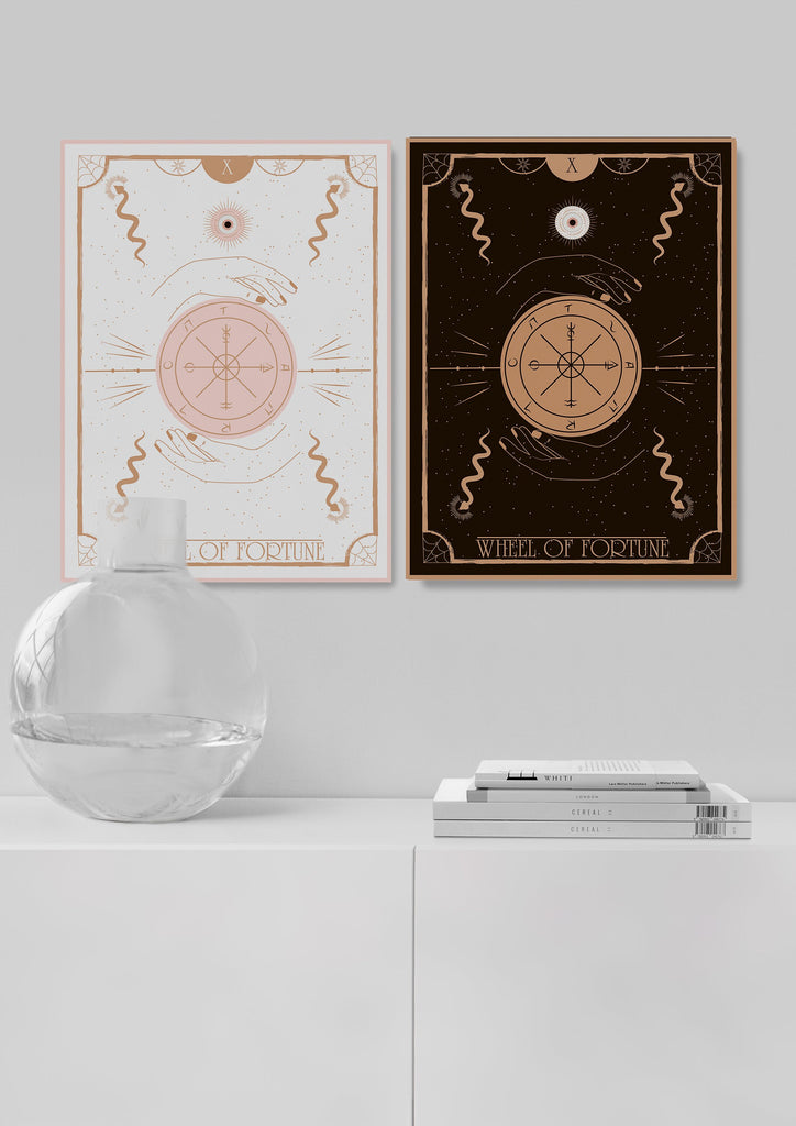 Wheel of Fortune Tarot Card Print